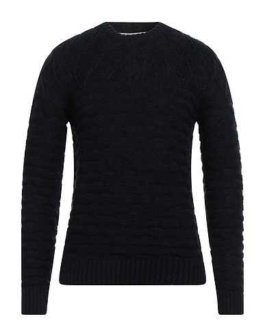 HAMAKI-HO Pullover Blu notte 70% Acrilico, 20% Cotone, 10% Lana