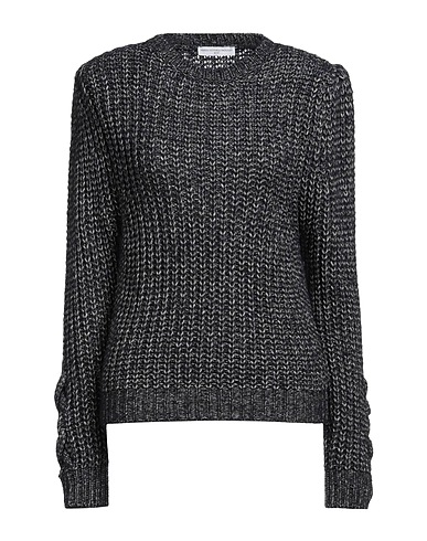 MVP WARDROBE Pullover Blu notte 33% Poliestere riciclato, 29% Acrilico, 28% Cotone riciclato, 7% Lana, 3% Lana di alpaca