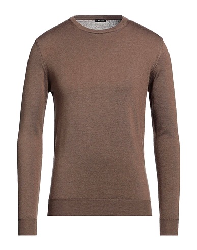 RETOIS Sweater Brown 100% Merino Wool