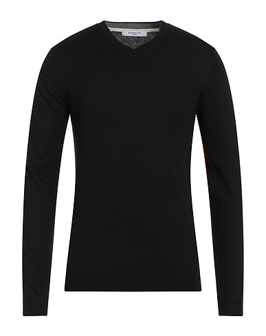 HAMAKI-HO Sweater Black 50% Polyester, 20% Acrylic, 20% Nylon, 10% Merino Wool