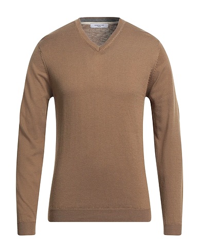 HAMAKI-HO Jumper Khaki 50% Polyester, 20% Acrylic, 20% Nylon, 10% Merino Wool
