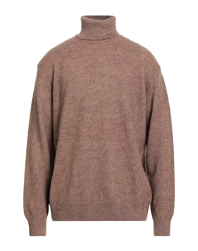 RETOIS Turtleneck CAMMELLO 50% Acrylic, 30% Wool, 20% Alpaca wool