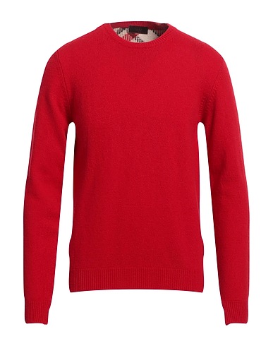 ALTEA Jumper Red 100% Virgin Wool