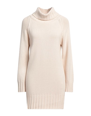 N.O.W. ANDREA ROSATI CASHMERE Turtleneck Beige 50% Cashmere, 24% Viscose, 22% Wool, 4% Polyamide