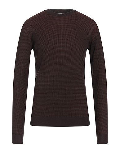 SEINSE Sweater Dark brown 80% Viscose, 20% Nylon