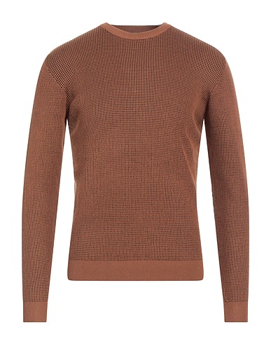 SEINSE Jumper Brown 80% Viscose, 20% Nylon