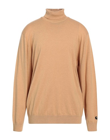 CARHARTT Rollkragenpullover Kamel 80% Lammwolle, 20% Nylon
