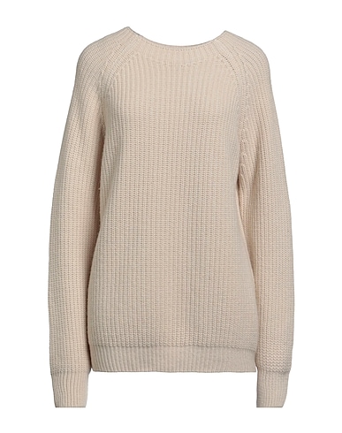 N.O.W. ANDREA ROSATI CASHMERE Pullover Panna 50% Cachemire, 24% Viscosa, 22% Lana, 4% Poliammide