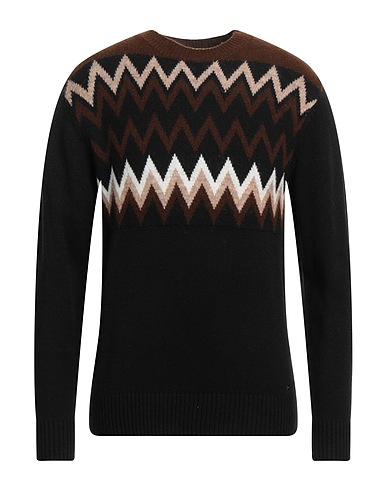 MARKUP Jumper Black 54% Acrylic, 32% Polyester, 10% Wool, 4% Elastane