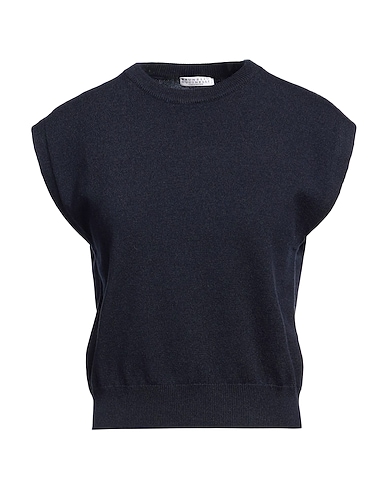 BRUNELLO CUCINELLI Cashmere jumper Navy blue 100% Cashmere, Ecobrass