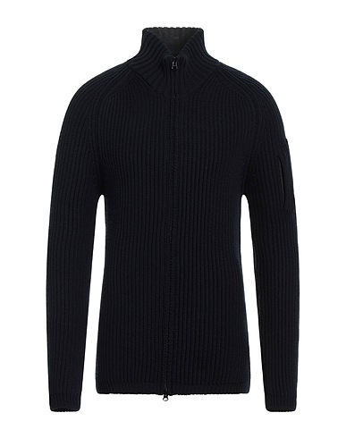 C.P. COMPANY Cardigan Midnight blue 60% Wool, 40% Acrylic