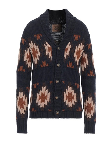 BAZAR DELUXE Cardigan Midnight blue 70% Acrylic, 11% Wool, 10% Alpaca wool, 9% Viscose