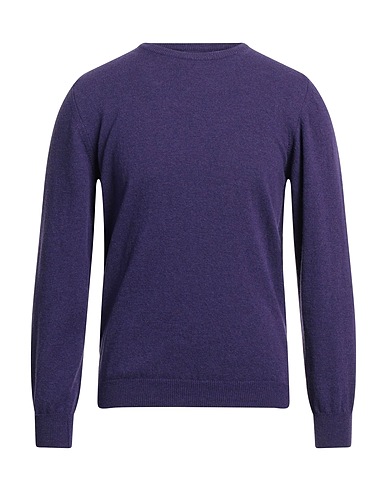 ALPHA STUDIO Jumper Purple 35% Viscose, 30% Nylon, 30% Wool, 5% Cashmere