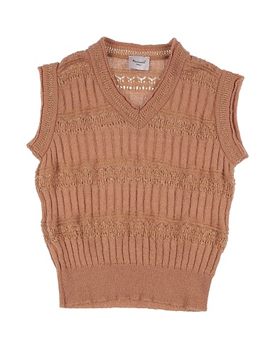 MARIUCCIA Jumper Camel 47% Acrylic, 27% Mohair wool, 26% Polyamide