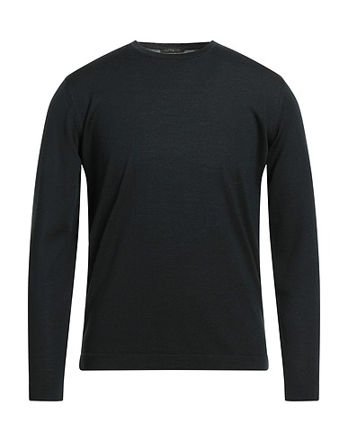 SUITE 16 Pullover Verde scuro 100% Super 120s Lana
