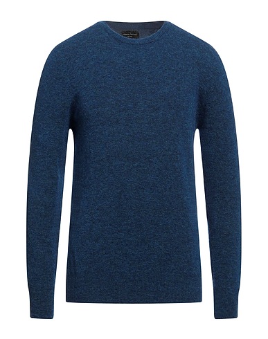 ROBERTO COLLINA Sweater Midnight blue 42% Polyamide, 33% Wool, 23% Baby alpaca wool, 2% Elastane
