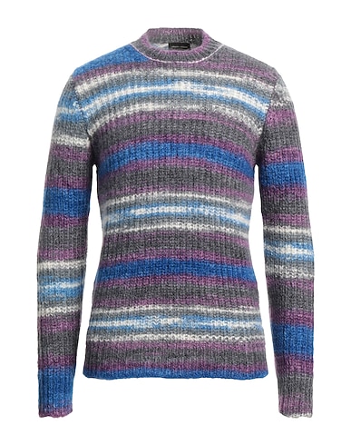 ROBERTO COLLINA Jumper Purple 81% Mohair wool, 11% Nylon, 8% Wool