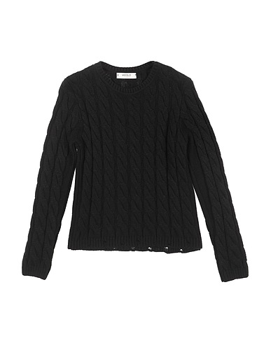 VICOLO Jumper Black 100% Acrylic