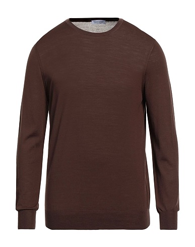 GRAN SASSO Pullover Marrone 100% Lana Vergine