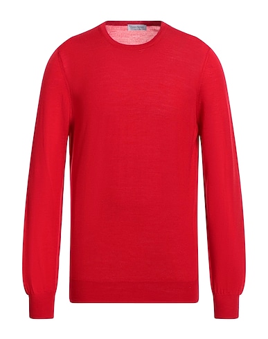 GRAN SASSO Sweater Tomato red 100% Virgin Wool