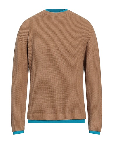 MANUEL RITZ Pullover Sand 34% Polyamid, 29% Wolle, 29% Viskose, 5% Kaschmir, 3% Baumwolle