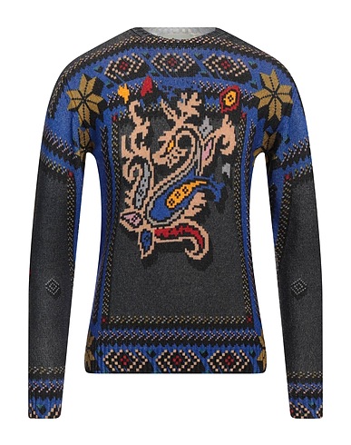 ETRO Jumper Bright blue 100% Virgin Wool