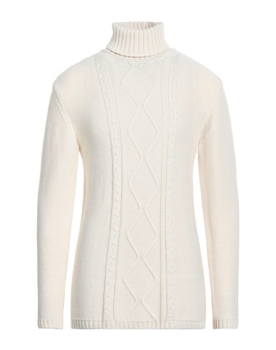 ROBERTO CAVALLI Rollkragenpullover Elfenbein 70% Wolle, 30% Acryl