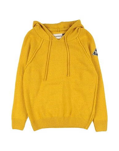 ROŸ ROGER'S Jumper Mustard 45% Wool, 25% Polyamide, 25% Viscose, 5% Cashmere