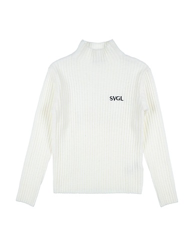 SVGL Rollkragenpullover Elfenbein 74% Acryl, 23% Nylon, 3% Elastan