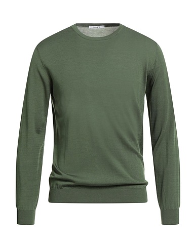 KANGRA Pullover Verde 60% Seta, 40% Cotone