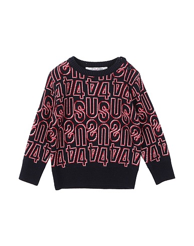 PACIOTTI 4US Sweater Midnight blue 54% Polyester, 20% Polyamide, 20% Acrylic, 6% Wool