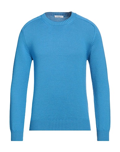 PAOLO PECORA Jumper Azure 100% Virgin Wool