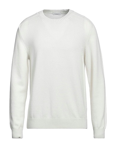 PAOLO PECORA Jumper White 100% Virgin Wool