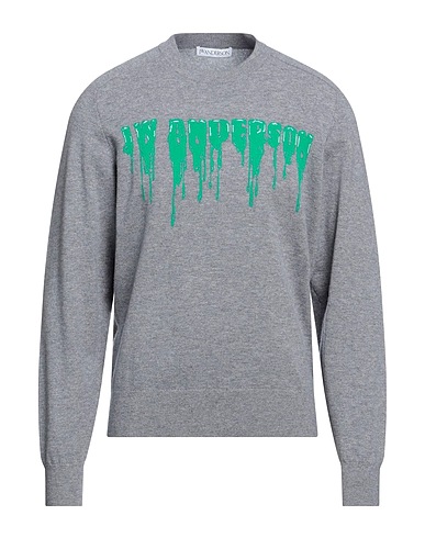 JW ANDERSON Jumper Grey 100% Merino Wool