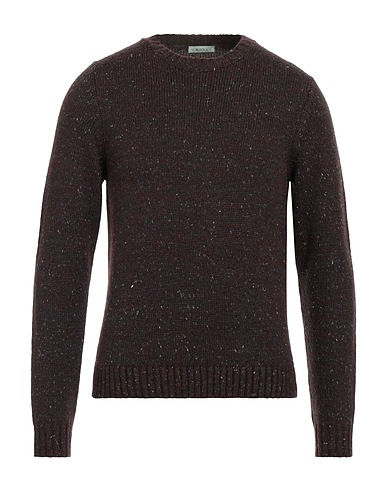 BLOCK23 Sweater Burgundy 34% Recycled nylon, 23% Viscose, 23% Polyester, 12% Wool, 8% Acrylic
