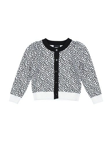 FUN & FUN Cardigan Nero 54% Poliestere, 20% Nylon, 20% Acrilico, 6% Lana