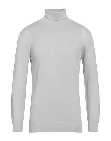 CASHMERE JUNKIES Dolcevita Grigio chiaro 100% Lana Merino