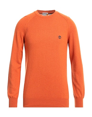 TIMBERLAND Jumper Rust 35% Wool, 30% Viscose, 20% Cashmere, 15% Polyamide