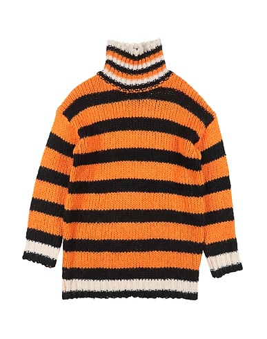 FUN & FUN Turtleneck Orange 72% Acrylic, 18% Wool, 10% Nylon