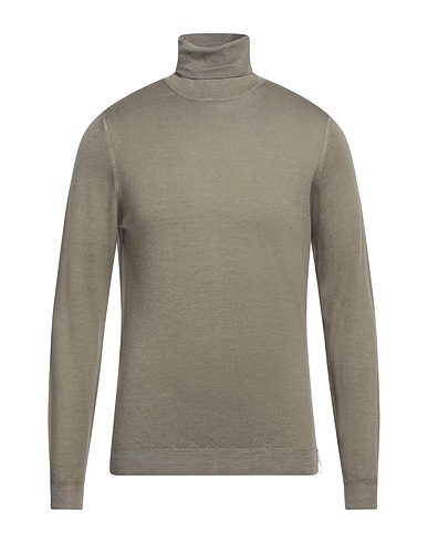 BROOKSFIELD Turtleneck Khaki 100% Virgin Wool