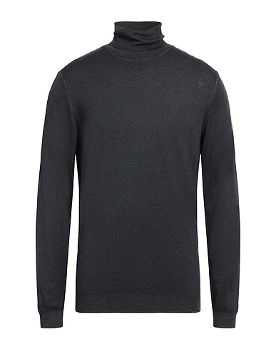 BROOKSFIELD Polo neck Charcoal 100% Virgin Wool
