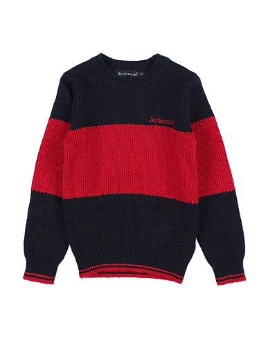 JECKERSON Sweater Midnight blue 47% Cotton, 25% Acrylic, 16% Nylon, 8% Wool, 4% Mohair wool