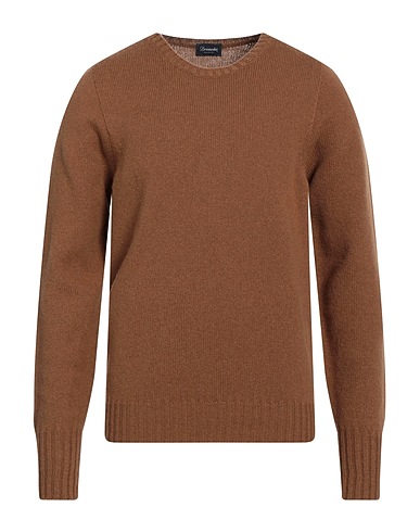 DRUMOHR Jumper Brown 100% Lambswool