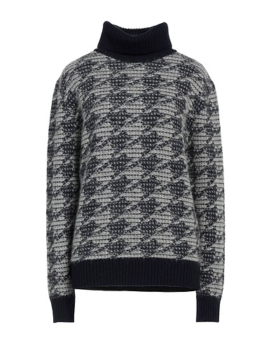KANGRA Polo neck Navy blue 71% Wool, 10% Alpaca wool, 10% Mohair wool, 9% Polyamide