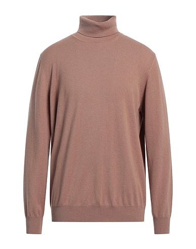 KANGRA Polo neck Camel 70% Merino Wool, 20% Silk, 10% Cashmere
