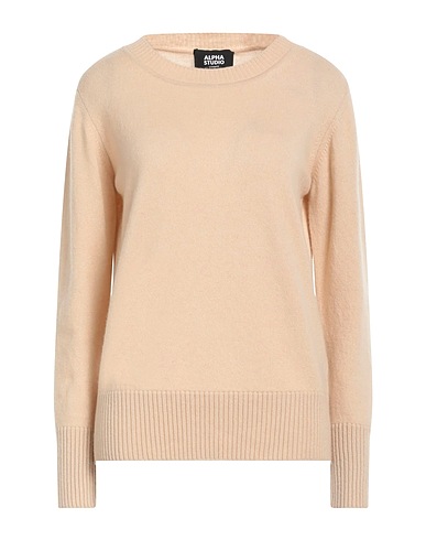 ALPHA STUDIO Cashmere jumper Beige 100% Cashmere