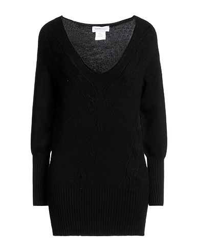 PIANURASTUDIO Jumper Black 72% Viscose, 28% Polyamide