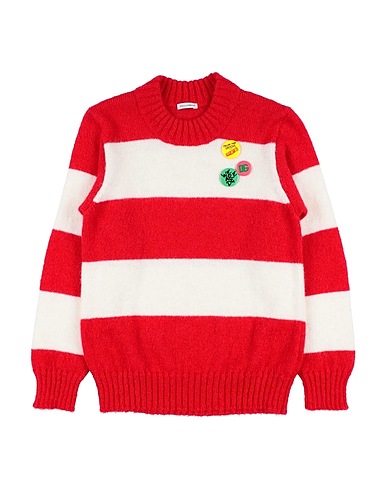 DOLCE&GABBANA Sweater Red 47% Polyamide, 40% Alpaca wool, 13% Mohair wool, Polyester