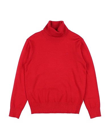 JECKERSON Turtleneck Red 41% Polyester, 40% Acrylic, 10% Nylon, 9% Cashmere