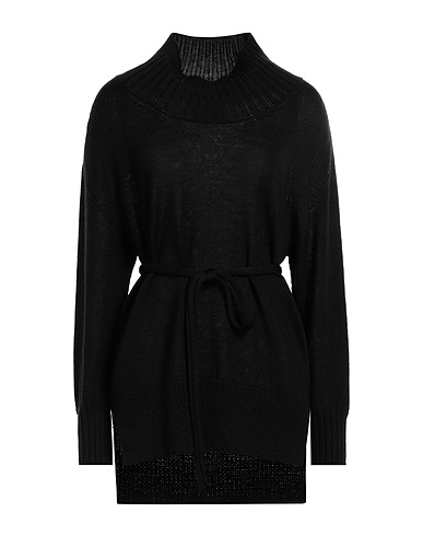 ALPHA STUDIO Dolcevita Nero 50% Lana, 50% Tencel™